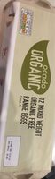 Mixed Weight Organic Free range eggs