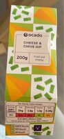Cheeae and chive dip