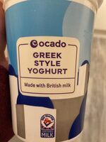 Ocado Greek style yoghurt