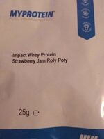 Impact whey proteine strawberry jam