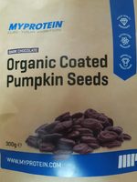 Organic coated pumpkin seeds