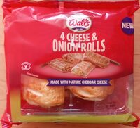 4 Cheese & Onion Rolls