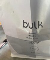 Pure whey isolate