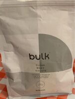 Bulk Clear Whey Isolate