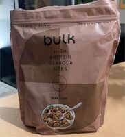 High protein granola bites: chocolate coconut