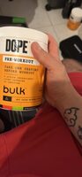 Dope Pre-Workout Powder, Strawberry & Lime