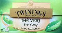 Thé vert Earl Grey