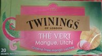 Thé vert mangue litchi