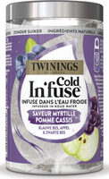 Cold infuse Saveur myrtille, pomme, cassis