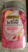 Cold Infuse saveur citron hibiscus