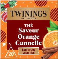 Thé saveur orange cannelle