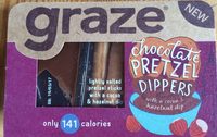 Chocolate Pretzel Dippers - Graze - 29 G