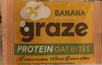 Banana graze protein oat bites