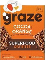Orange Superfood Bites with Cacao Nibs and Whole Oats