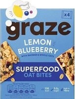 Lemon Blueberry Superfood Bites with Baobab and Whole Oats