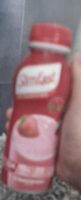Summer strawberry flavour shakes