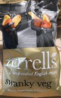 Tyrrells Golden Swanky Vegetable Crisps