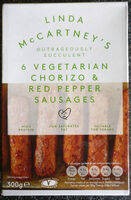 Linda McCartney Vegetarian Chorizo & Red Pepper Sausages