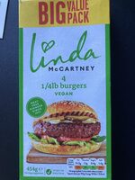 Vegan Quarter pound burgers