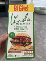 Mozzarella Burger vegetarian