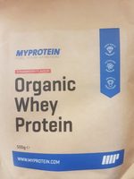 Organic whey protein strawberry