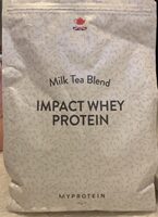 Impact whey protein milk tea blend