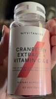 Cranberry Extract + Vitamin C & E