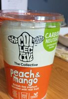 Peach and mango yoghurt