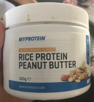 Beurre de cacahuètes au proteine de riz