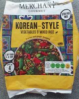 Korean Style Vegetables And Mixed Rice