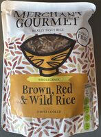 Brown, Red & Wild Rice