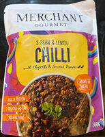 3 Bean & Lentil Chilli