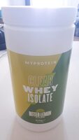 Clear Whey Isolate - bitter lemon
