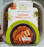 Wasabi chicken katsu yakisoba