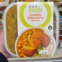 Pumpkin katsu curry