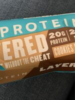 My protein layered cookie