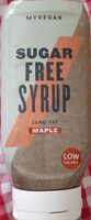 Sugar-Free Syrup Maple