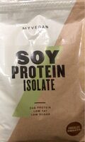 Myvegan soy protein isolate chocolate smooth