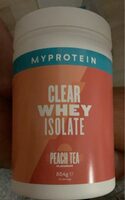 Clear Whey Protein (Peach Tea)