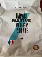 Impact Native Whey isolate Natural Chocolate