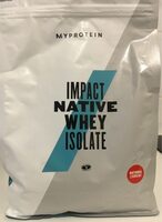 Impact Native Whey Isolate Strawbery