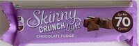 Skinny crunch light chocolate fudge