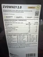 Evowhey 2.0 Vanilla ohne Süßstoff