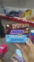 Snickers crisp fruit&nut
