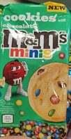 M&amp;M's Cookies m. chokoladeknapper