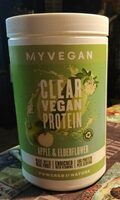 Clear vegan protein
