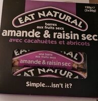 Barres aux fruits secs