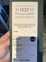 Beef Bourguignon