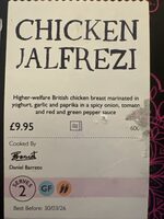 Chicken Jalfrezi Curry