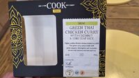Green Thai Curry with Coconut & Lime leaf Rice